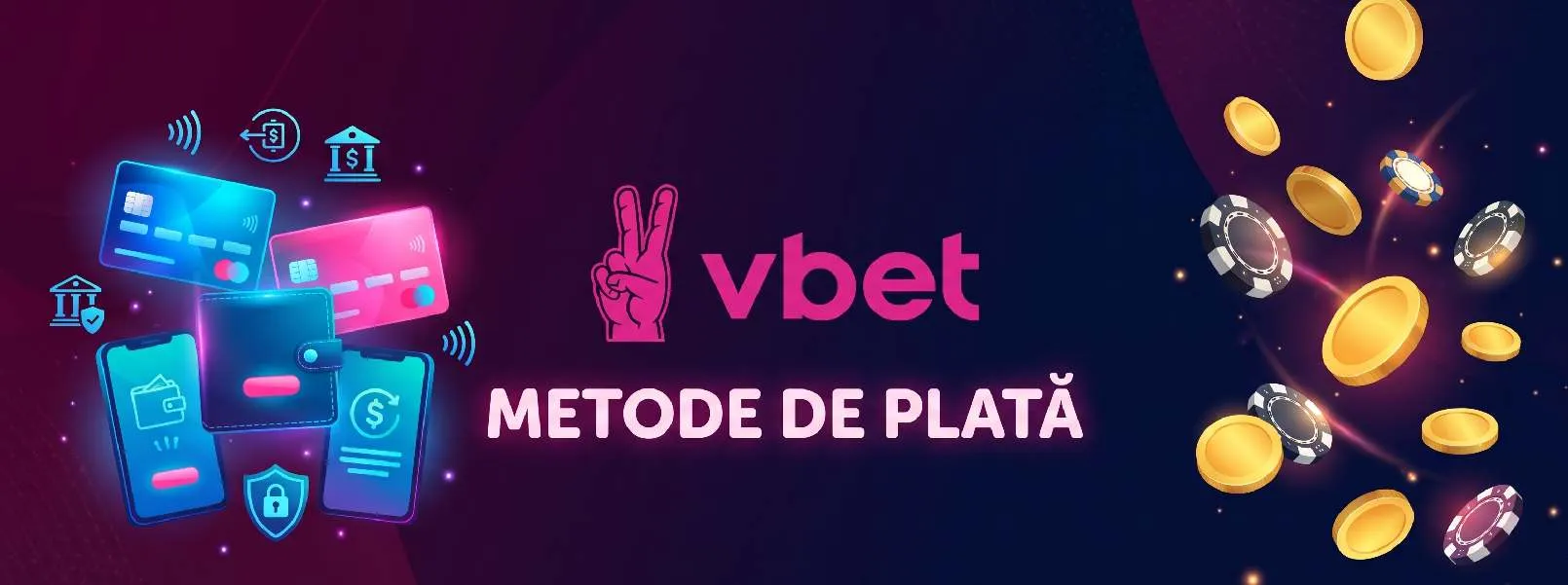vbet metode de plată